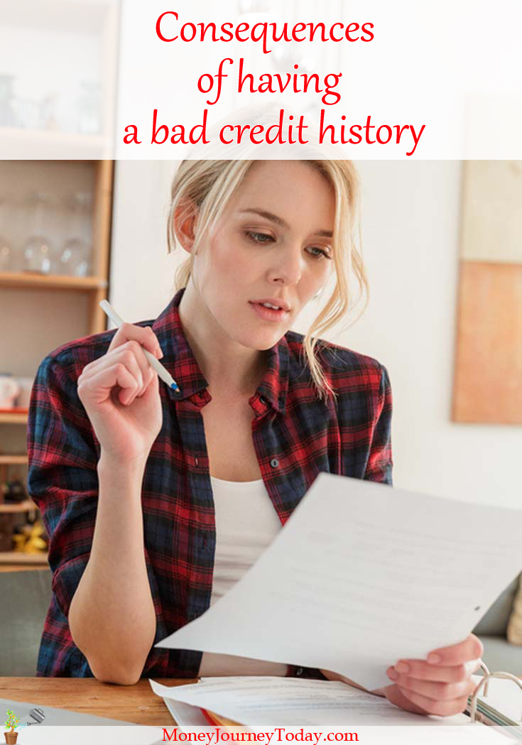 It's no secret that poor financial money management leads to suffering the consequences of a bad credit history. See how a bad credit score can affect you.