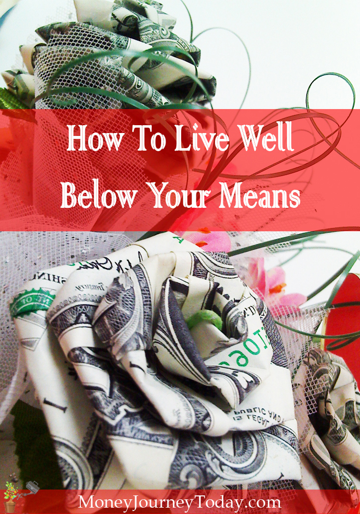 Live well below your means? Learn how to spend less money, save more and become financially independent by living below your means.