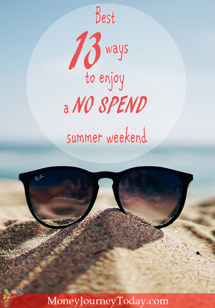 Is there such a thing as a no spend summer weekend? Can you really let a whole weekend go by without spending a dime? Yes! It's possible! Find out how.