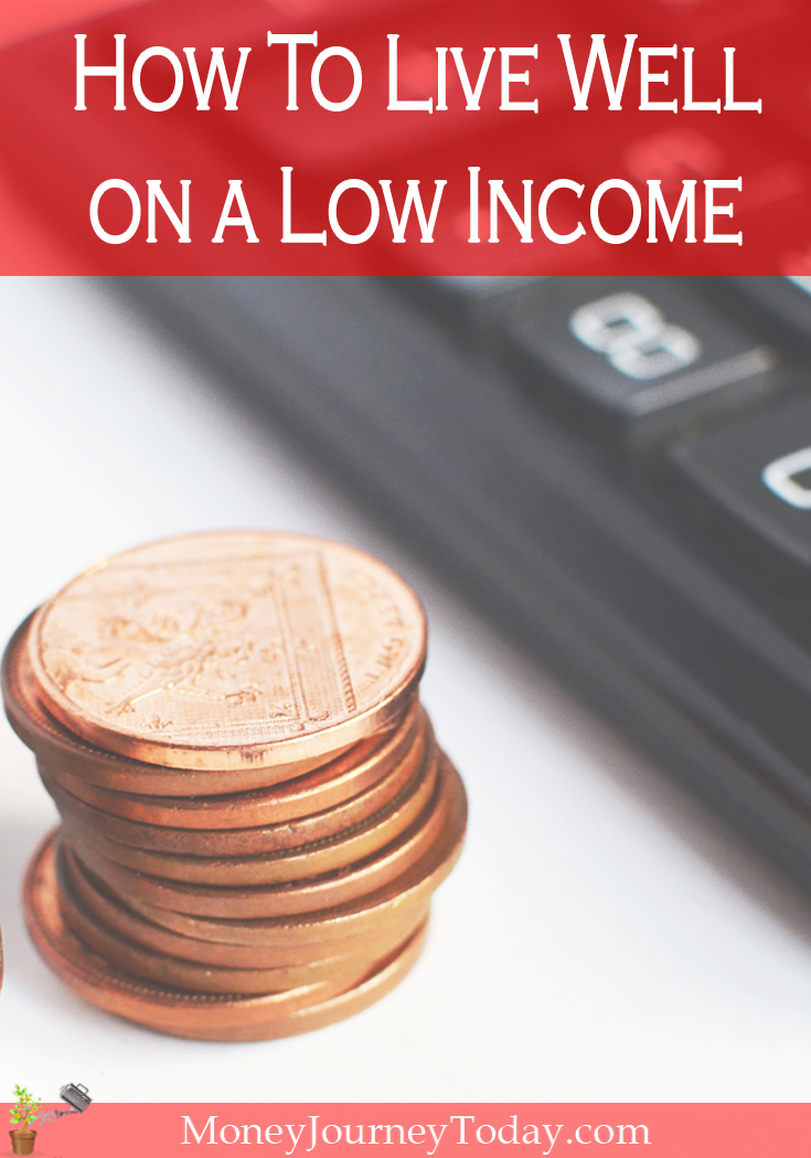 How to live well on a low income: whether it's for minimalist reasons or simply because income isn't sufficient, living a modest lifestyle is possible!