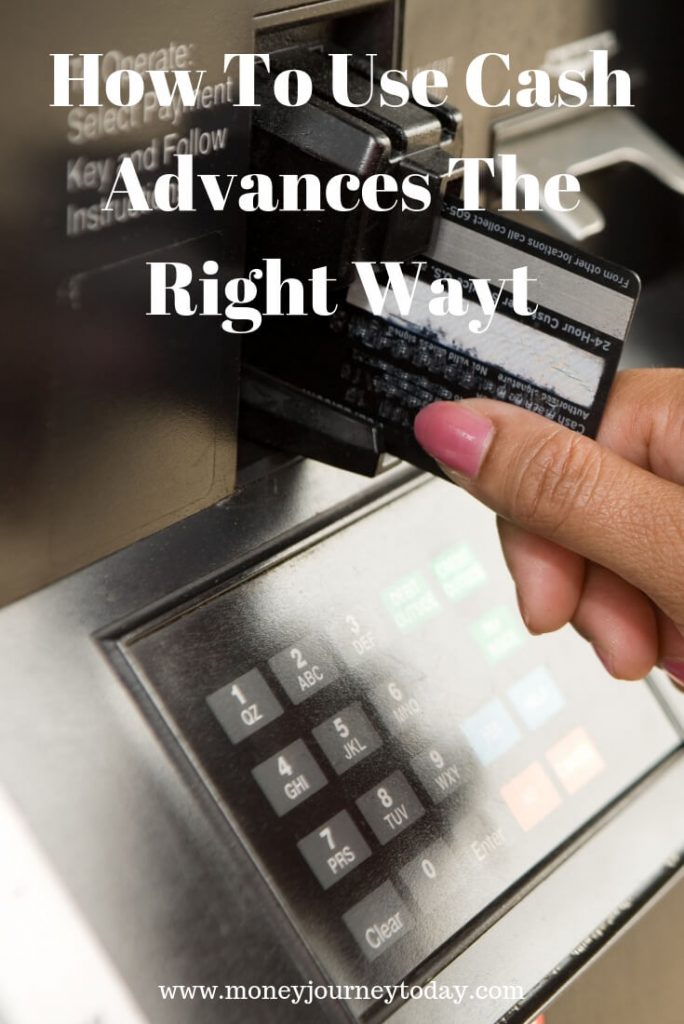 How To Use Cash Advances The Right Way ⋆ Money Journey Today